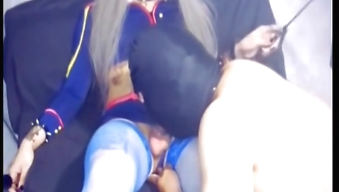 Asian shemale fucks her boyfriend in her tight hole