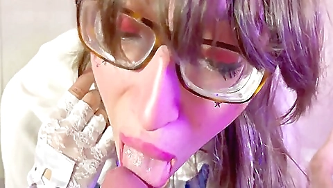 Cute brunette anal toyed up on her desk in school clip