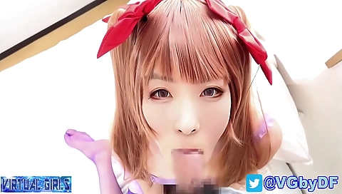 Shemale with big booty is getting fucked by a handsome guy