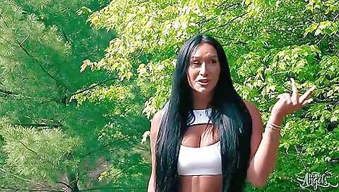 Latina with big booty fucks her friend in a threesome