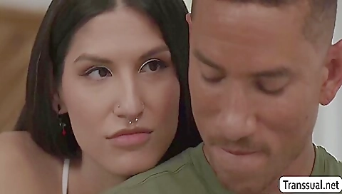 Thick dude fucks my big black dick and a big creampie